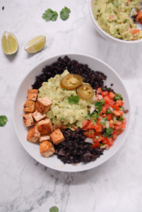 Mexican Inspired Vegan Burrito Bowl