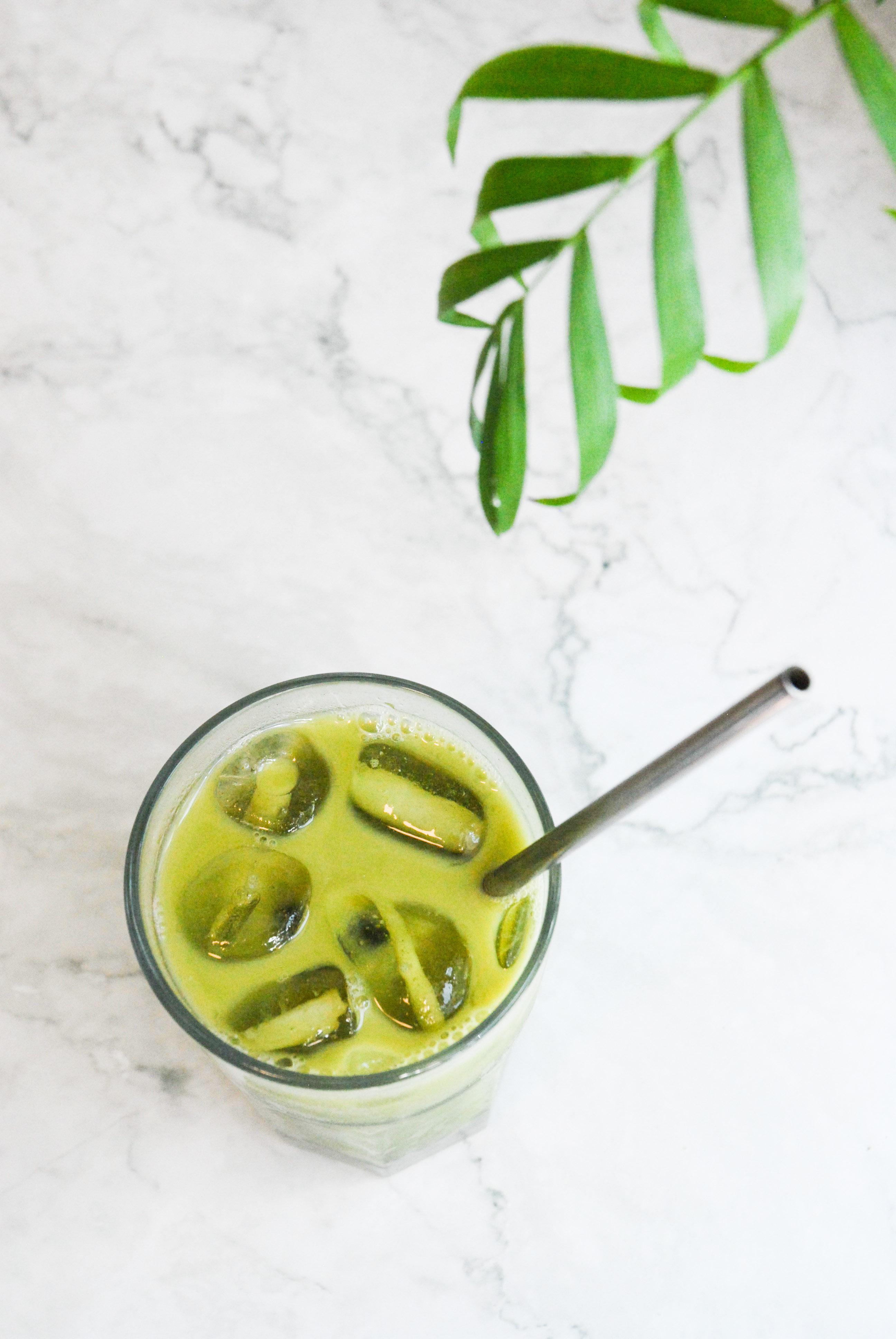 5-Minute Iced Green Tea Matcha Latte, Recipe